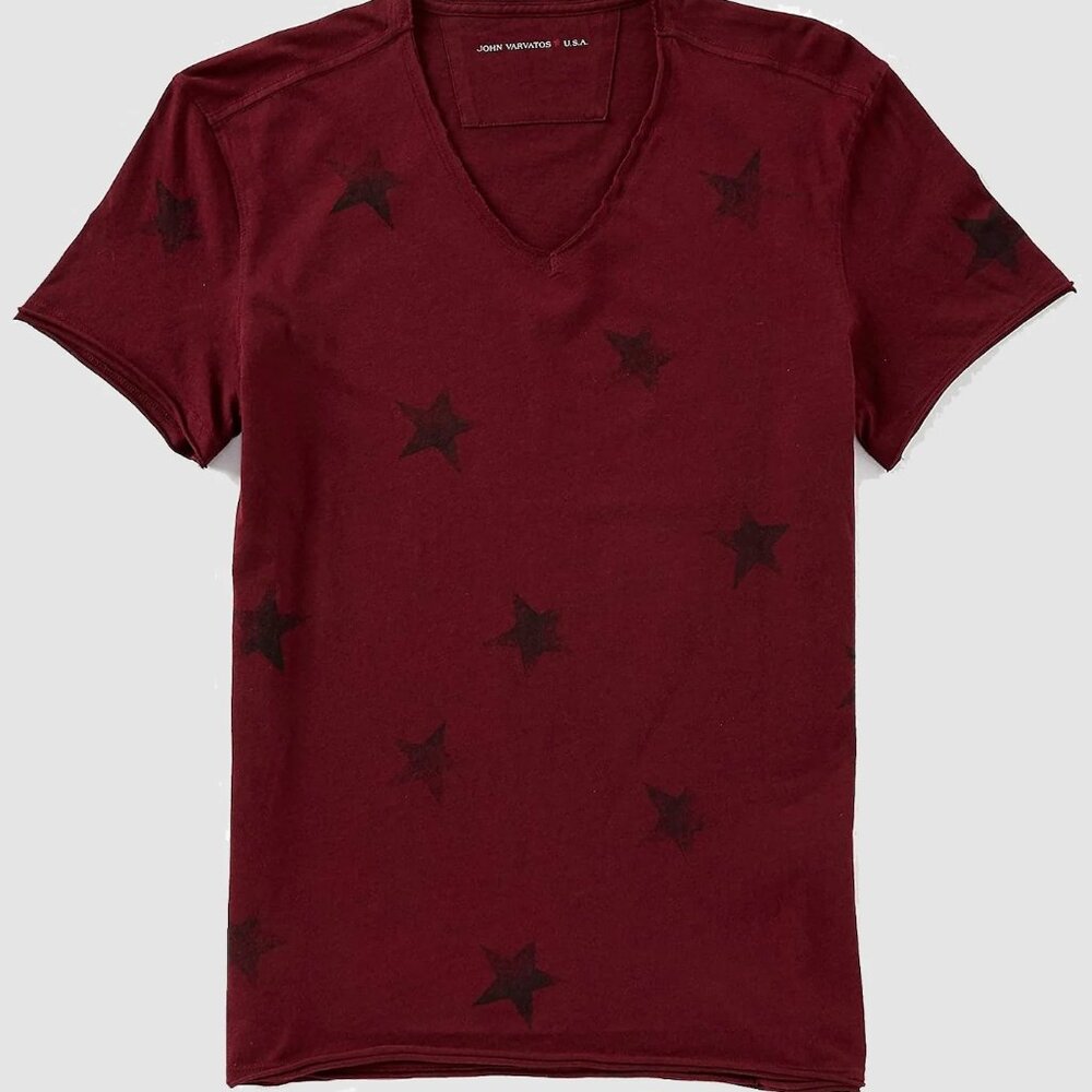 John Varvatos Star U.S.A. - ALL OVER STARS T-Shirt XXL NWOT
